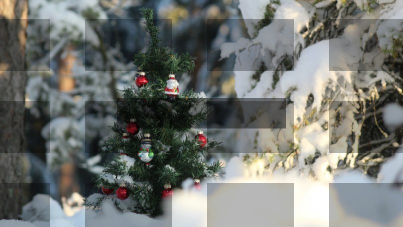 Christmas tree — Samsung Frame TV art
