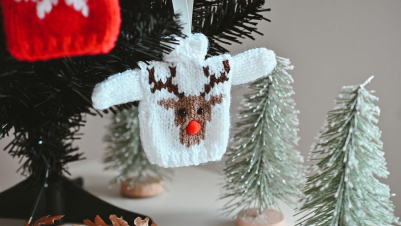 a snowman with a hat and a scarf