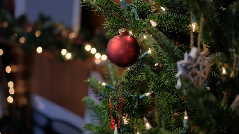 shallow focus of bauble ball — Samsung Frame TV art