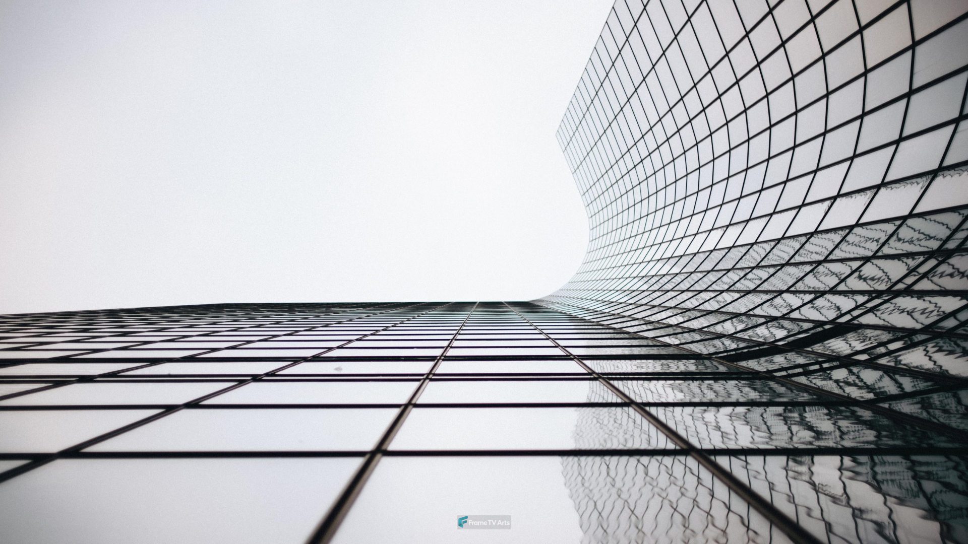 Tall Building in Black and White — Samsung Frame TV art