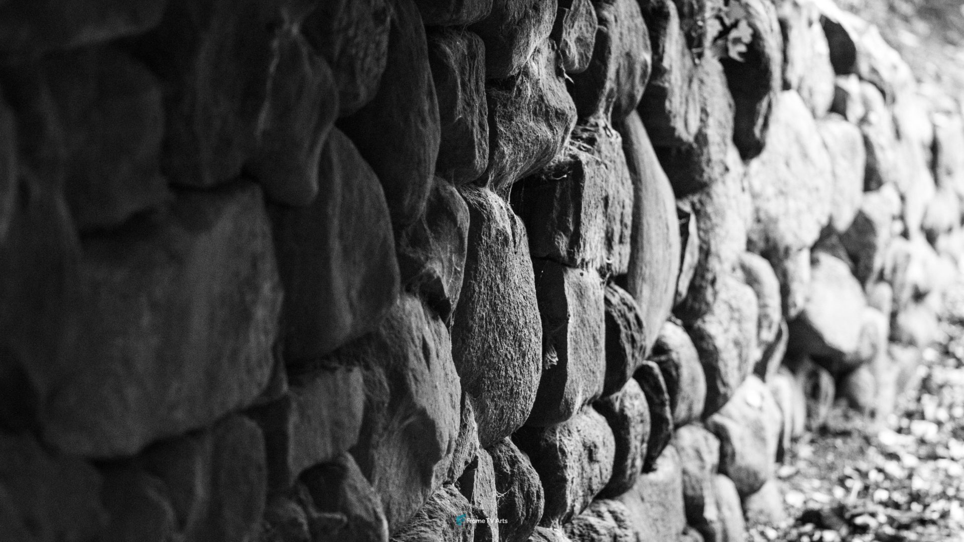 Castle Wall Texture — Samsung Frame TV art