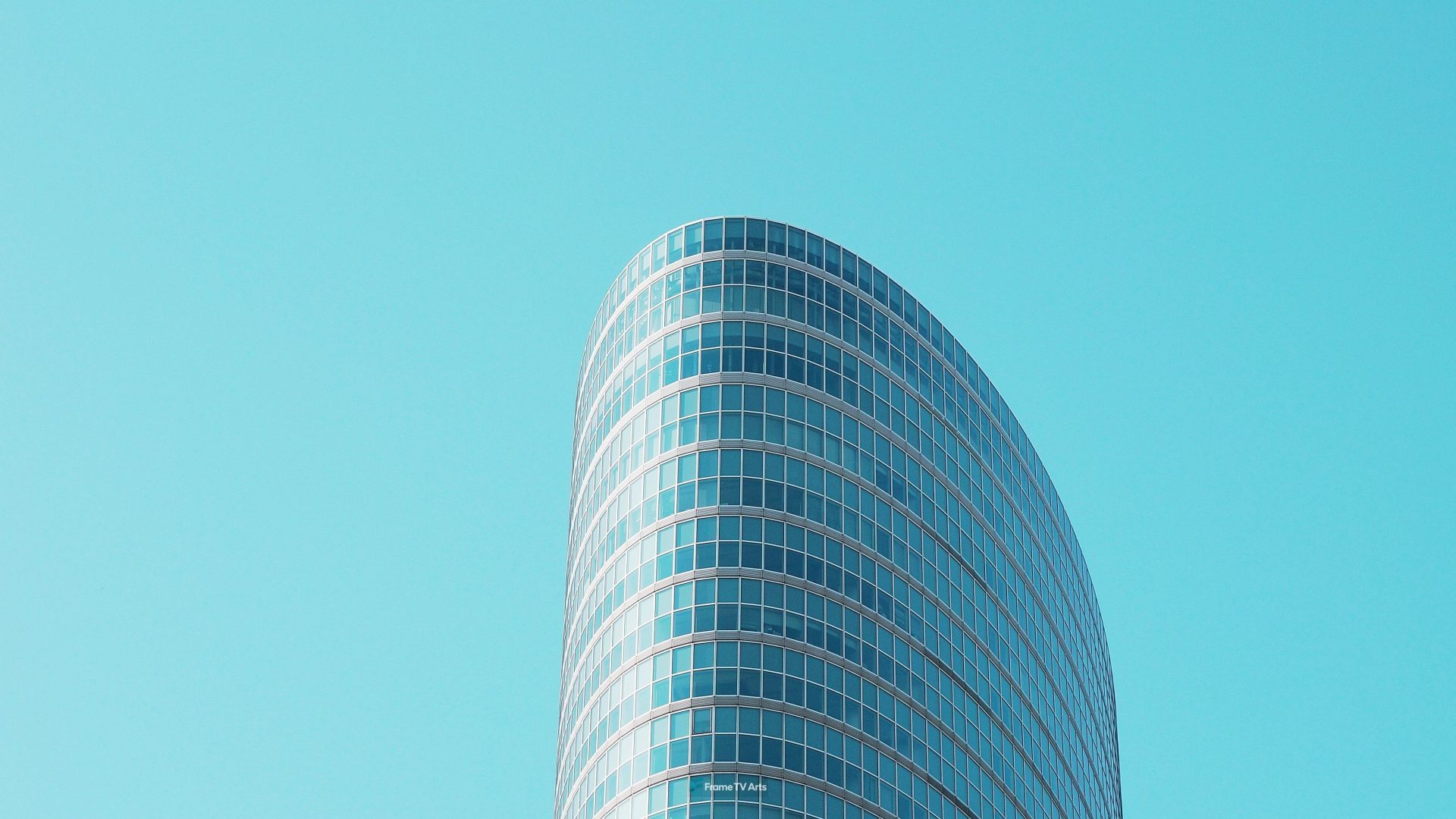 Glass Panel Building — Samsung Frame TV art
