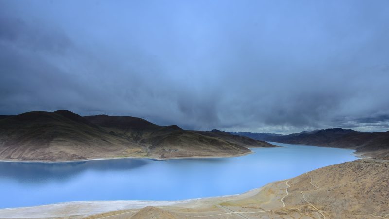 Lake on Mountain — Samsung Frame TV art