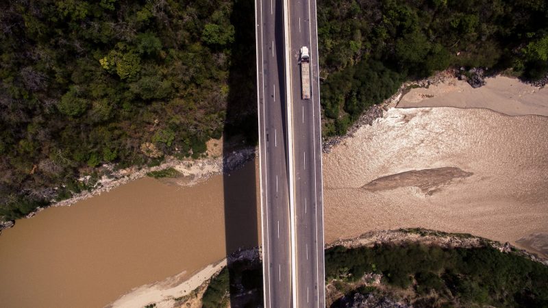 Road From Above — Samsung Frame TV art