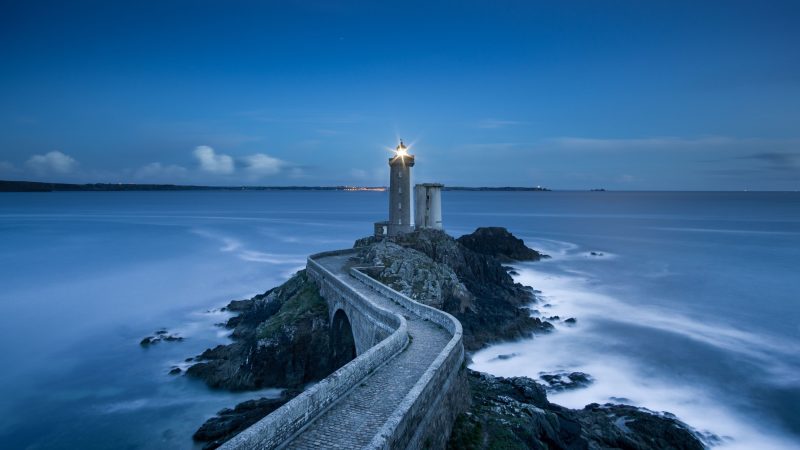 Way to Lighthouse — Samsung Frame TV art