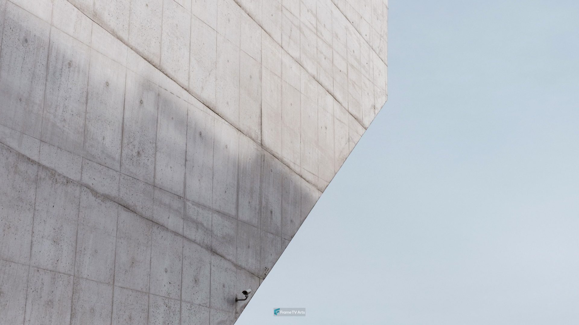Concrete Wall and CCTV Camera — Samsung Frame TV art