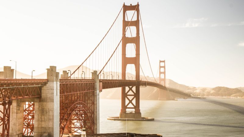 Golden Gate Bridge — Samsung Frame TV art