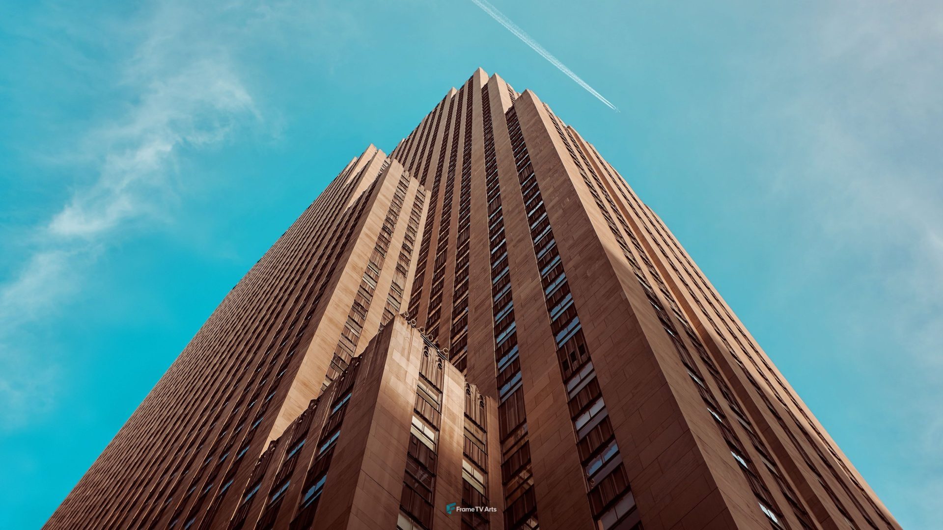 Concrete Building — Samsung Frame TV art