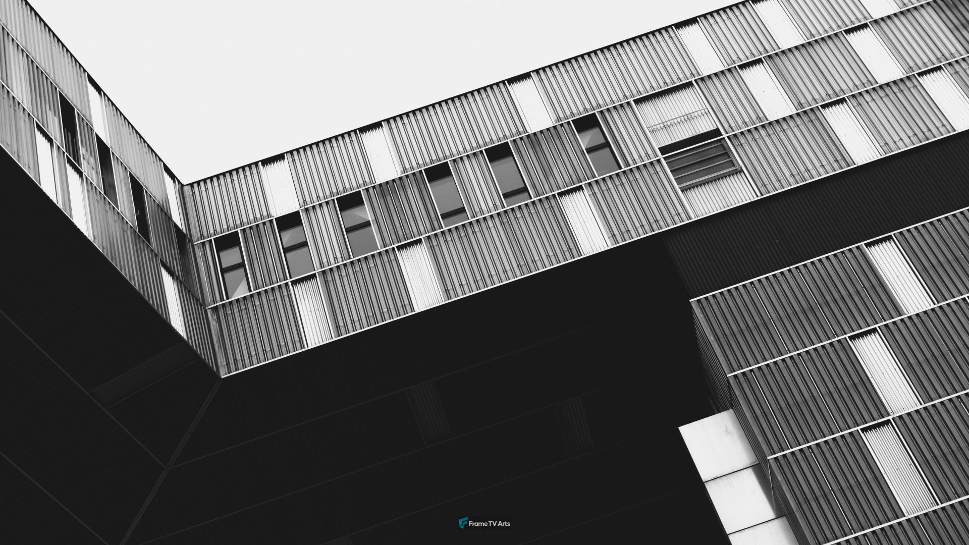 Steel Building — Samsung Frame TV art