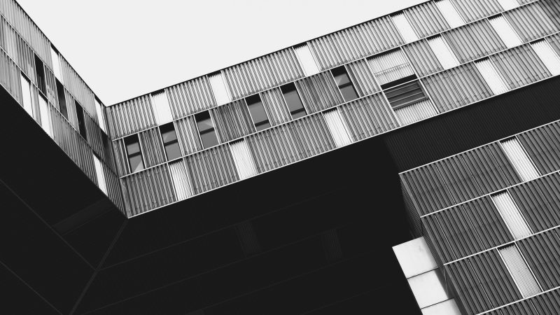Steel Building — Samsung Frame TV art