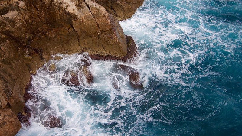Rock and Ocean — Samsung Frame TV art