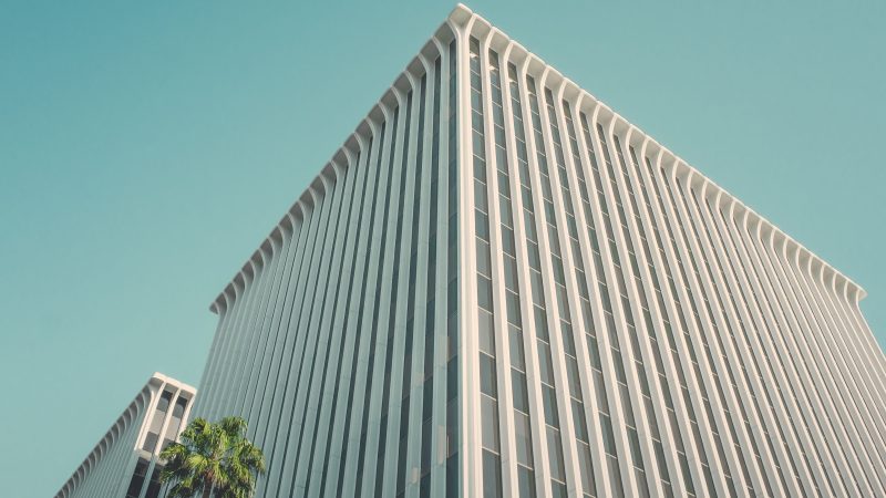 Tree and Building — Samsung Frame TV art