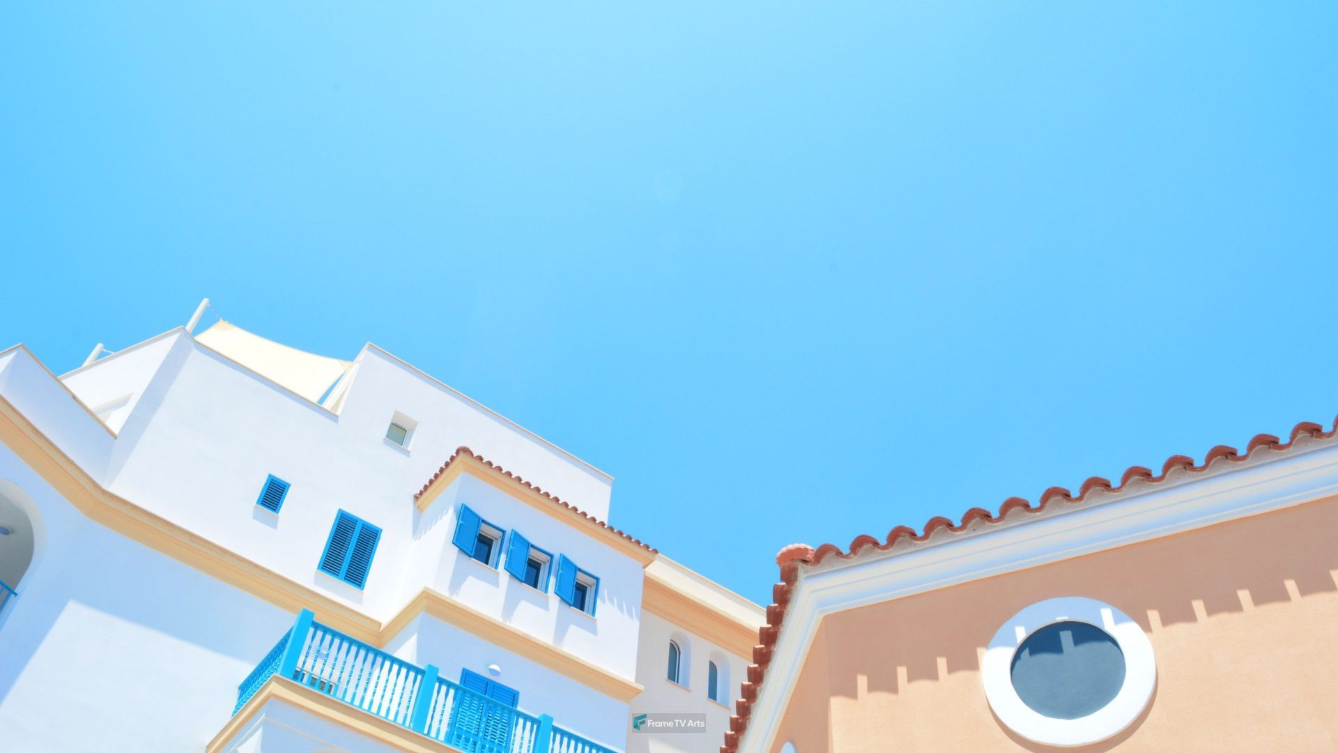 House Building — Samsung Frame TV art