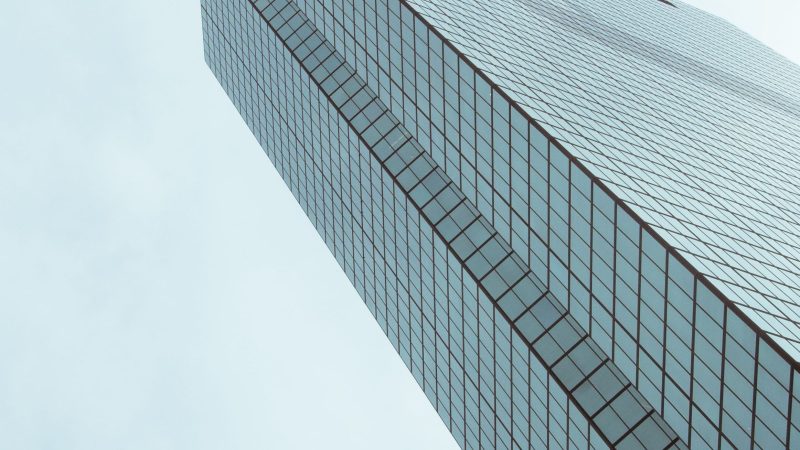 Glass High res building — Samsung Frame TV art