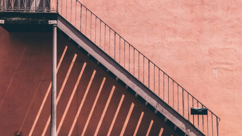 Metal Stairs — Samsung Frame TV art