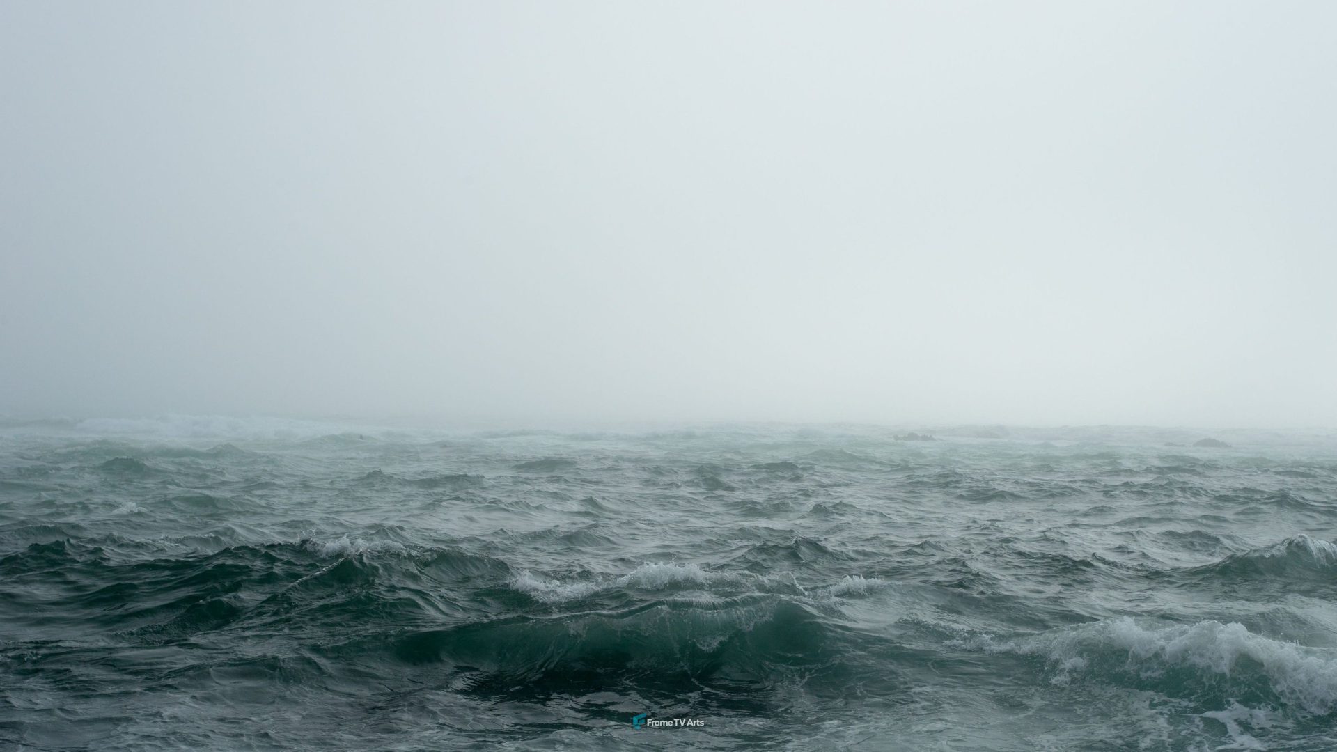 Turbulent ocean — Samsung Frame TV art