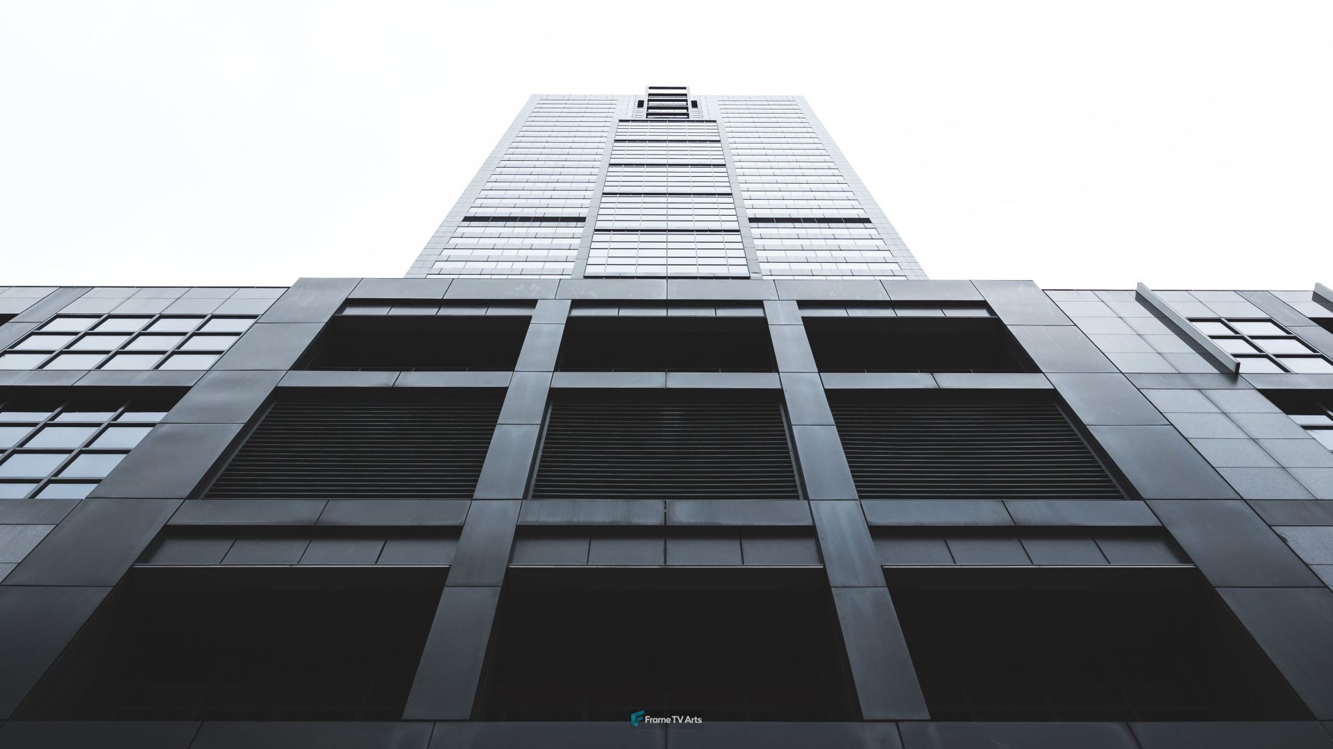 Building Facade – From Below — Samsung Frame TV art