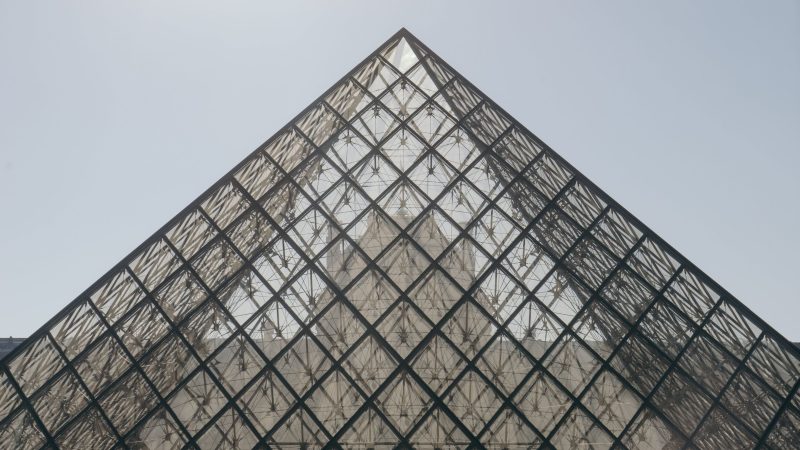 Louvre Pyramid — Samsung Frame TV art
