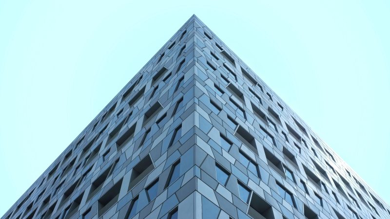 Skyscraper with Glass Windows — Samsung Frame TV art