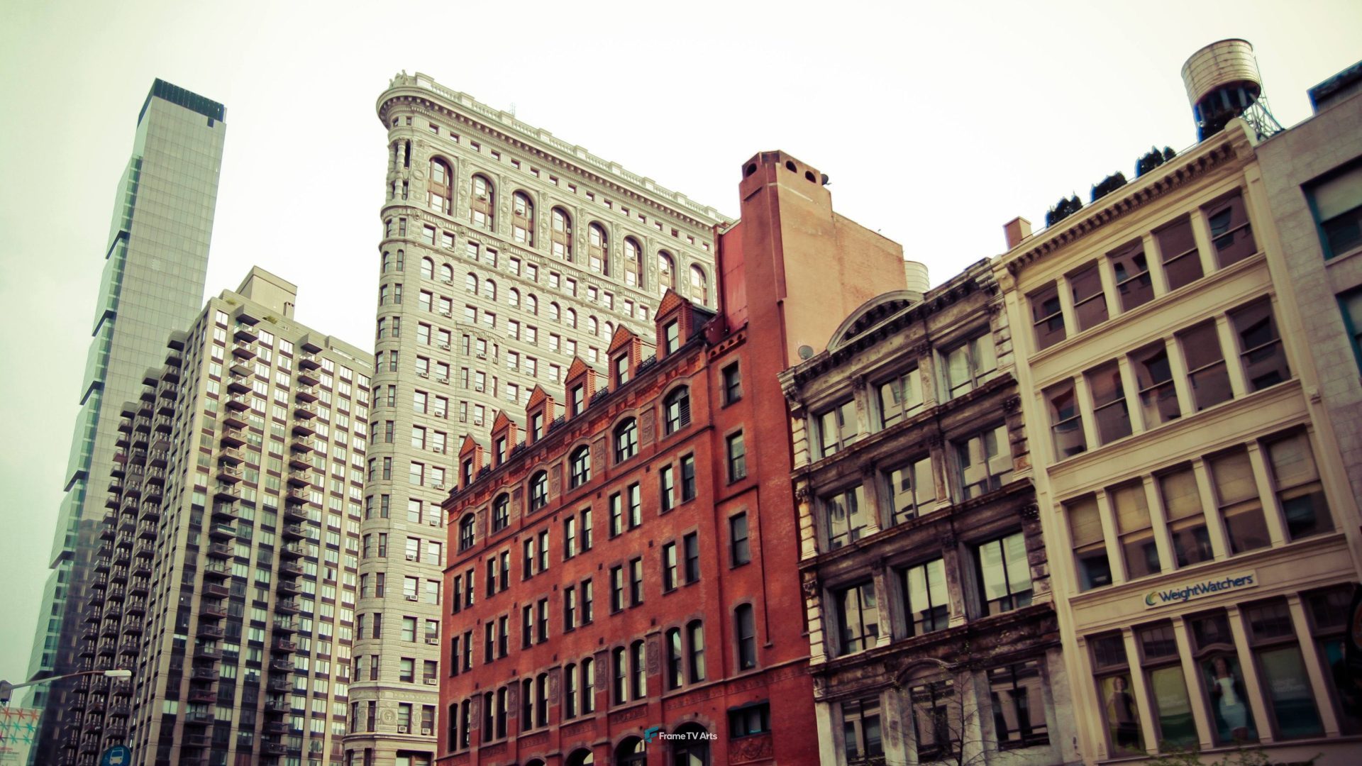 Flatiron building in New York — Samsung Frame TV art