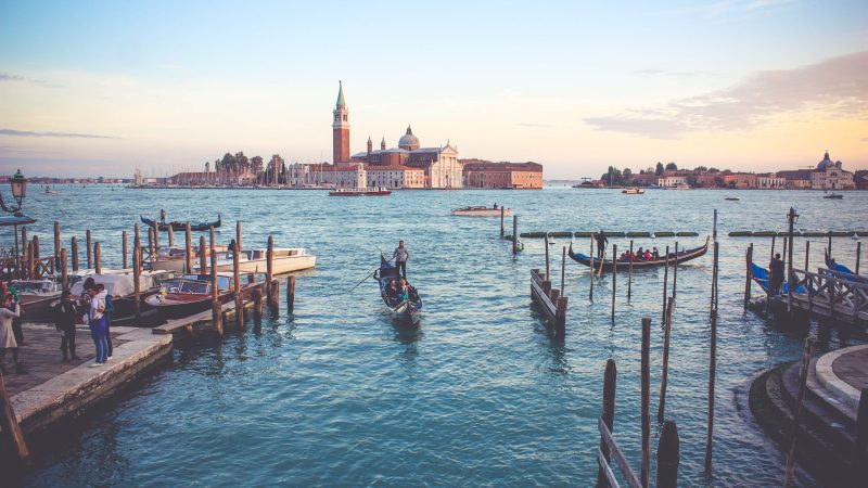Venice Harbor — Samsung Frame TV art