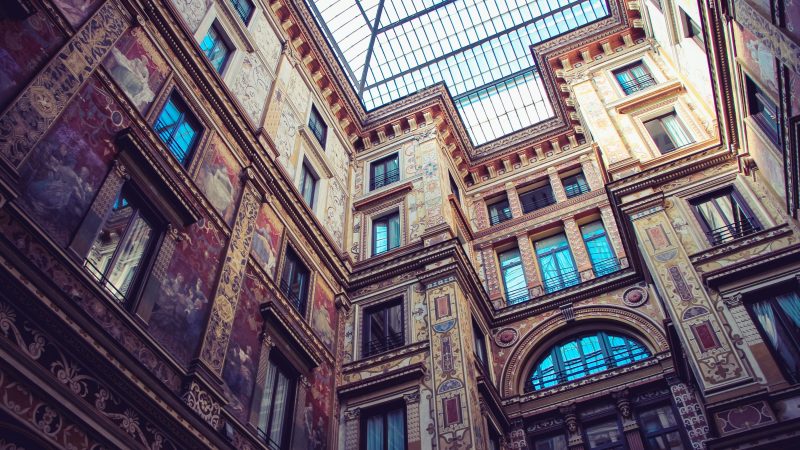 Old Style Architecture Building — Samsung Frame TV art
