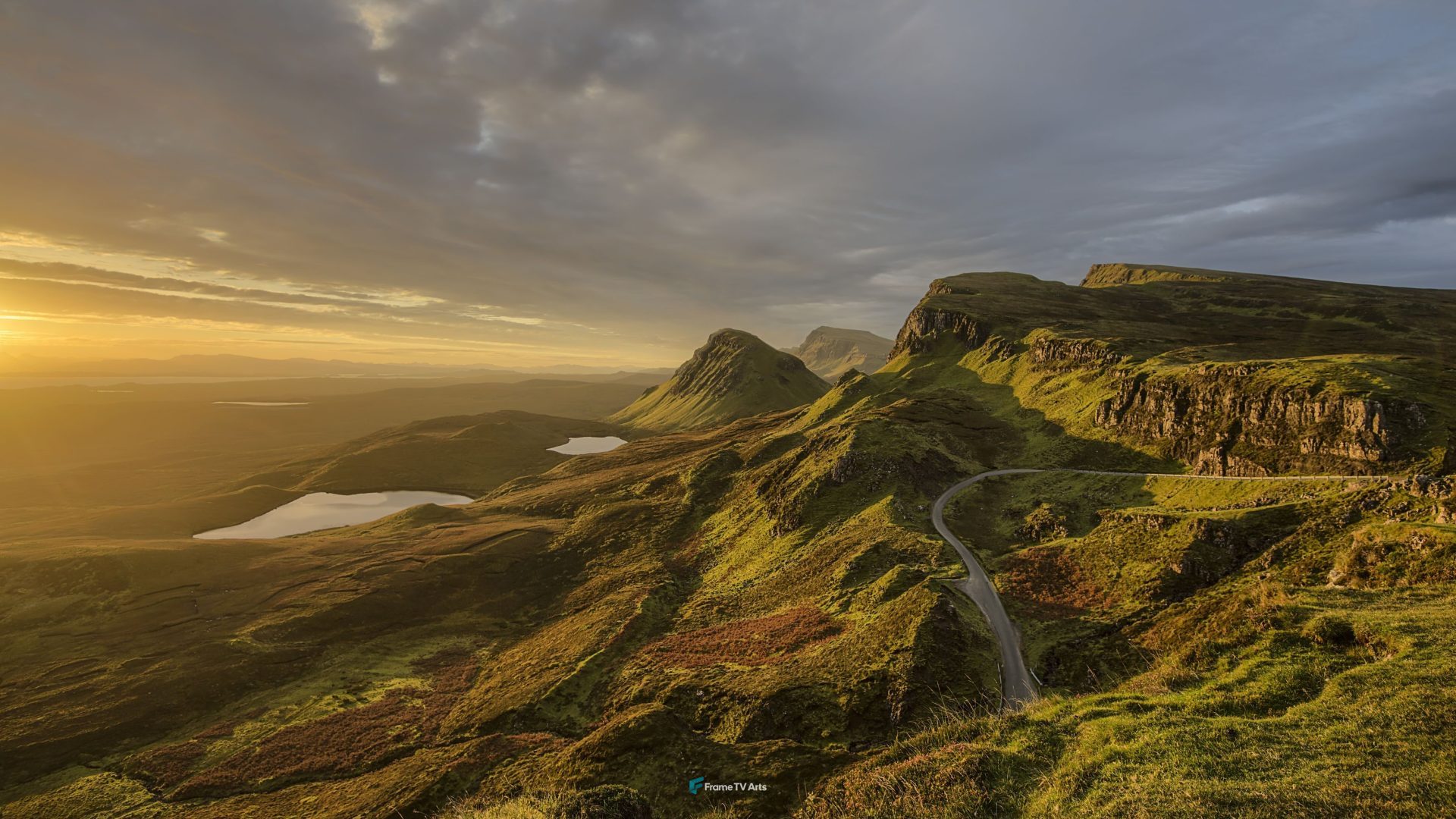 Green Mountain Road — Samsung Frame TV art