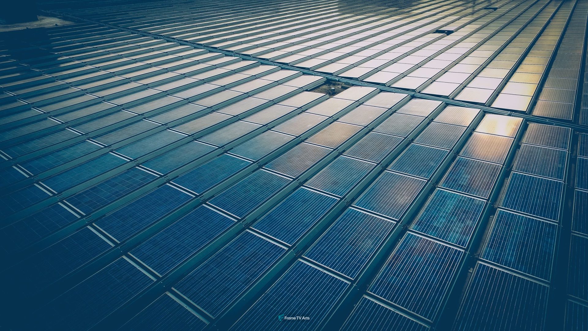 Solar power station — Samsung Frame TV art