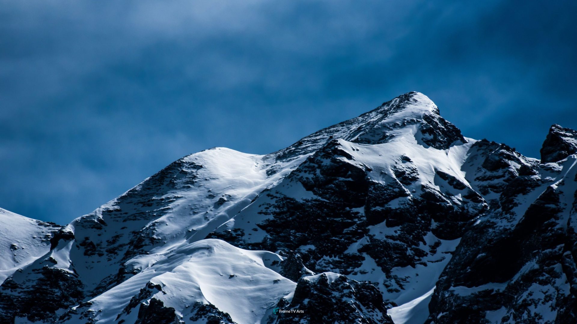 Snow Capped Rock Mountains — Samsung Frame TV art