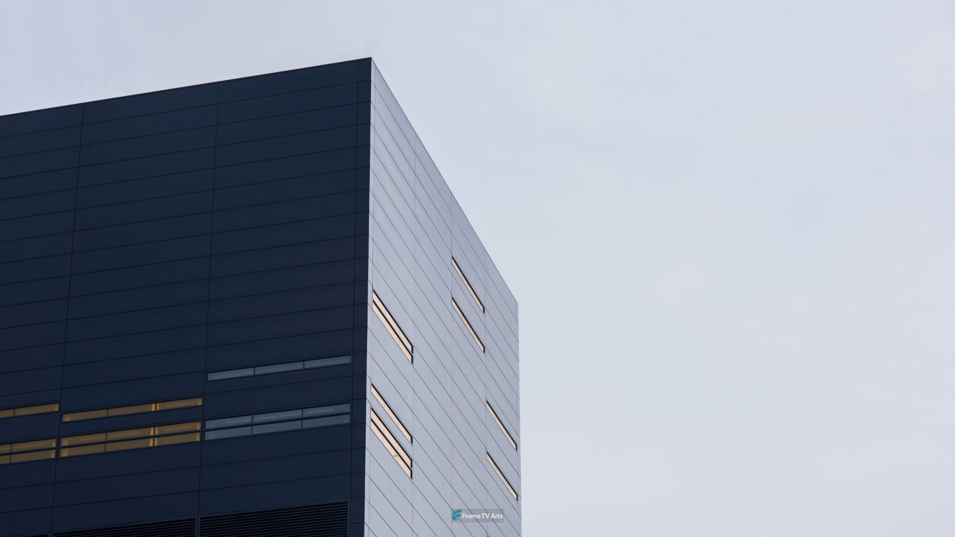 Modern Building and sky — Samsung Frame TV art