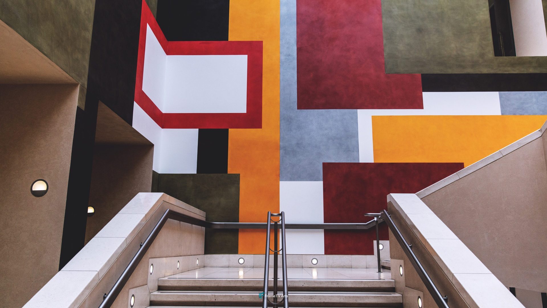 Art Staircase Free Stock Photo — Samsung Frame TV art