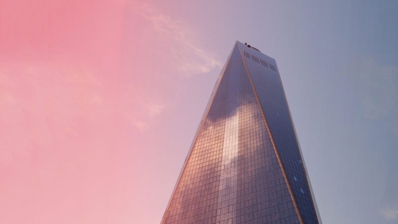 One World Trade building in New York City — Samsung Frame TV art