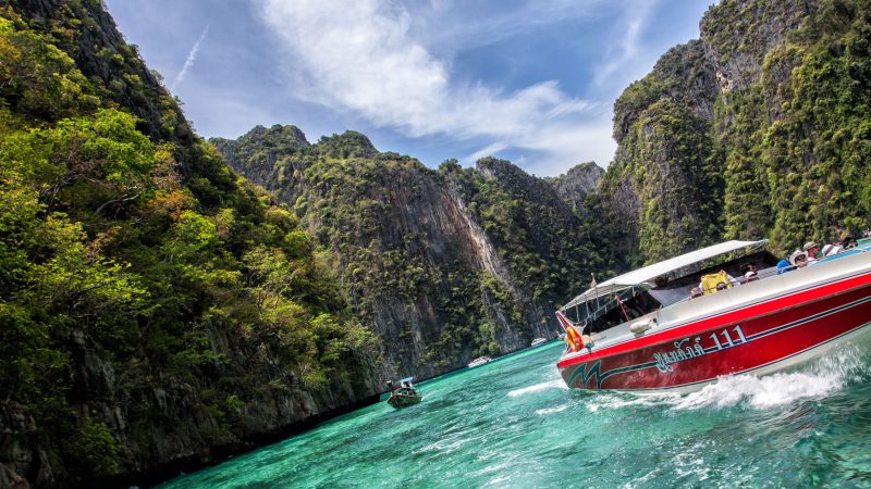 A boat on the water — Samsung Frame TV art