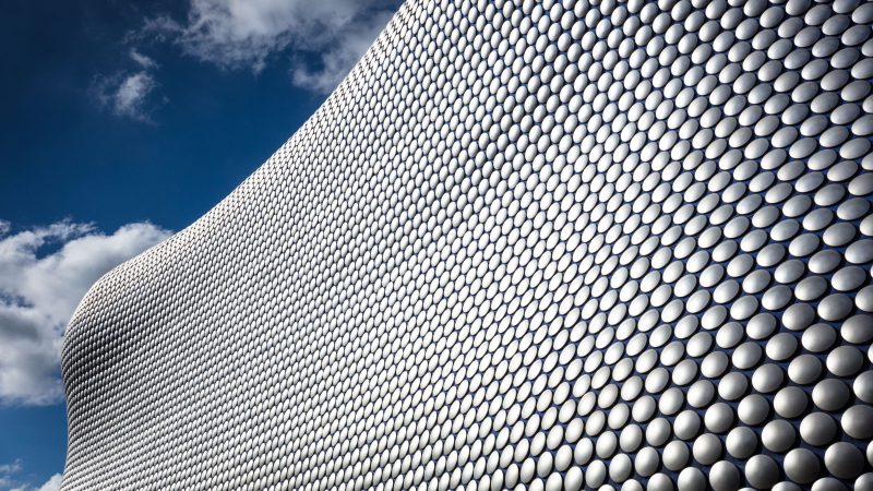 Abstract Patterned Exterior of a Building — Samsung Frame TV art