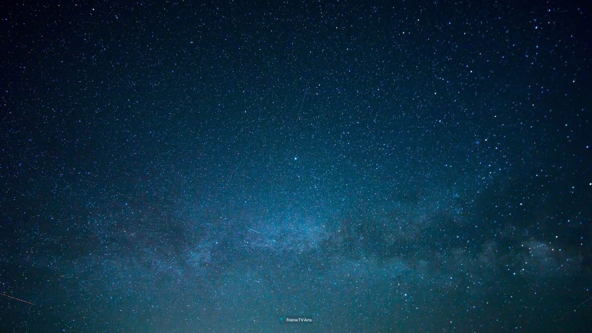 Star-filled night sky showcases the Milky Way galaxy — Samsung Frame TV art
