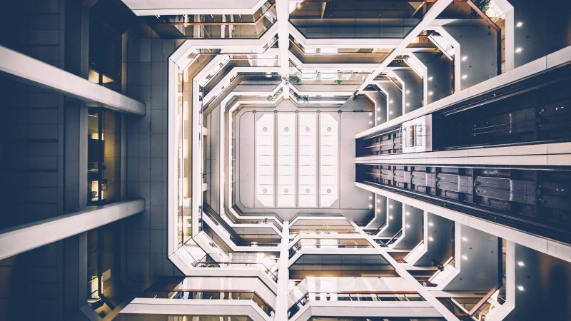 Futurisitc Building Design — Samsung Frame TV art