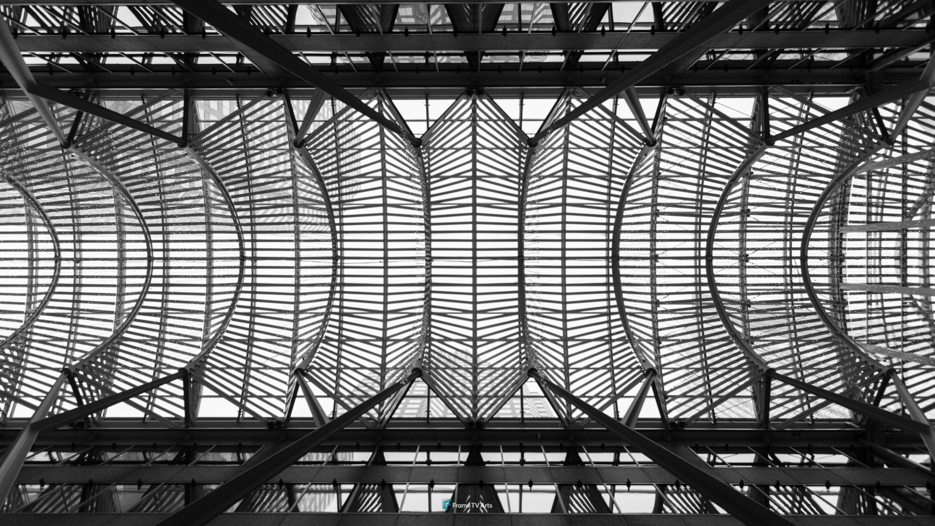 Glass Patterned Roof — Samsung Frame TV art
