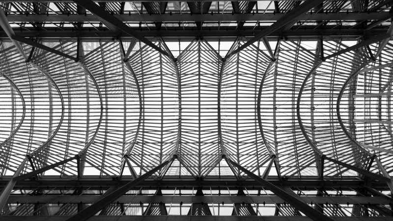 Glass Patterned Roof — Samsung Frame TV art