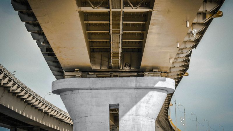 Bridge Underneath — Samsung Frame TV art