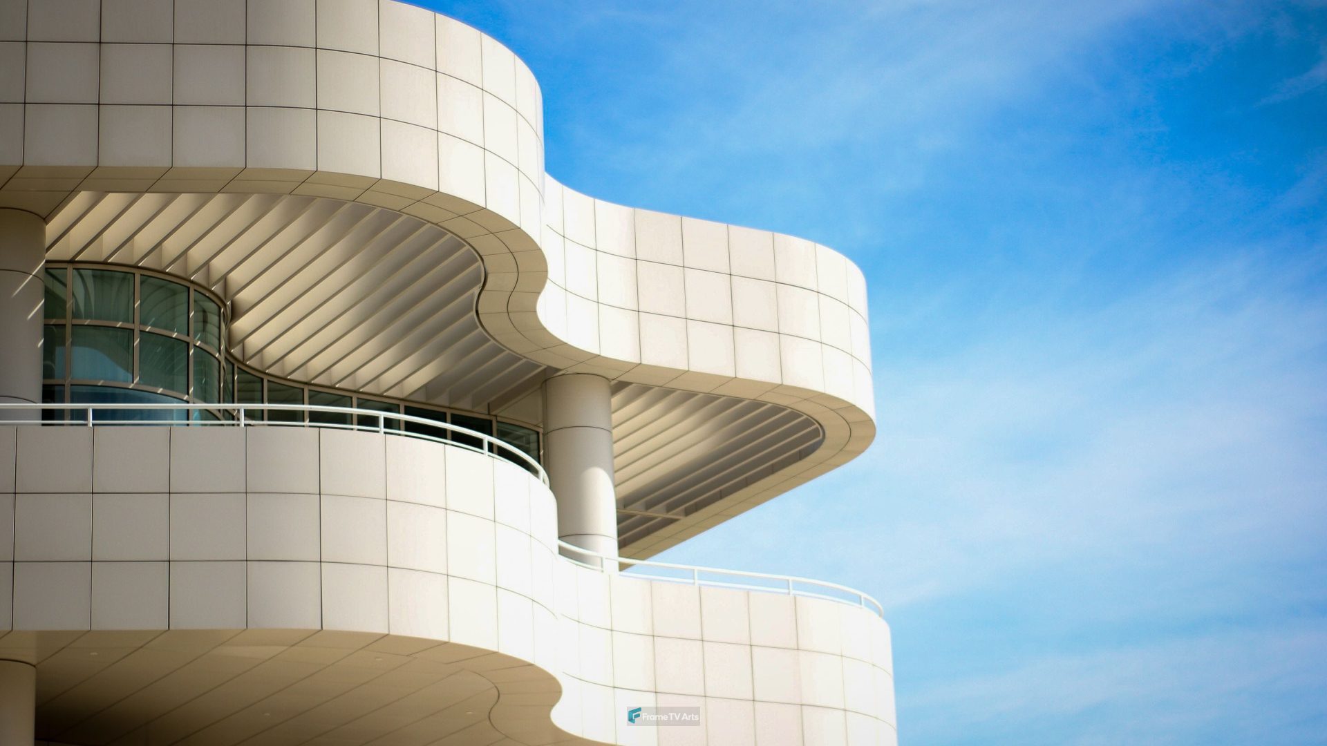 Modern Building — Samsung Frame TV art