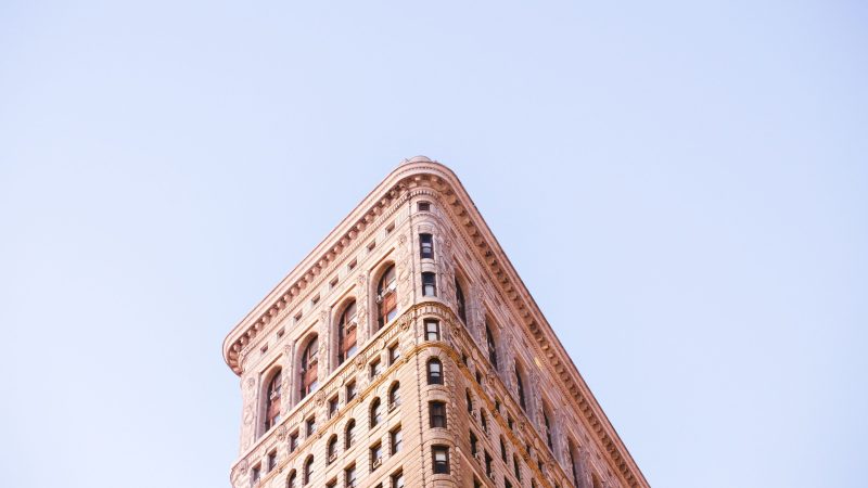 Building from Below — Samsung Frame TV art