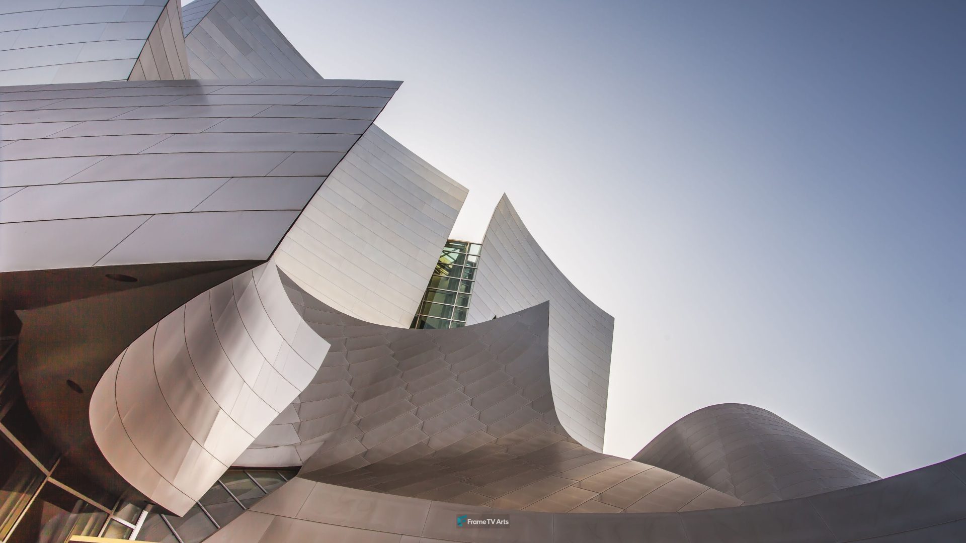 Steel Facade — Samsung Frame TV art