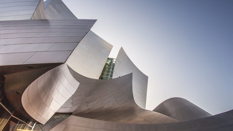 Steel Facade — Samsung Frame TV art