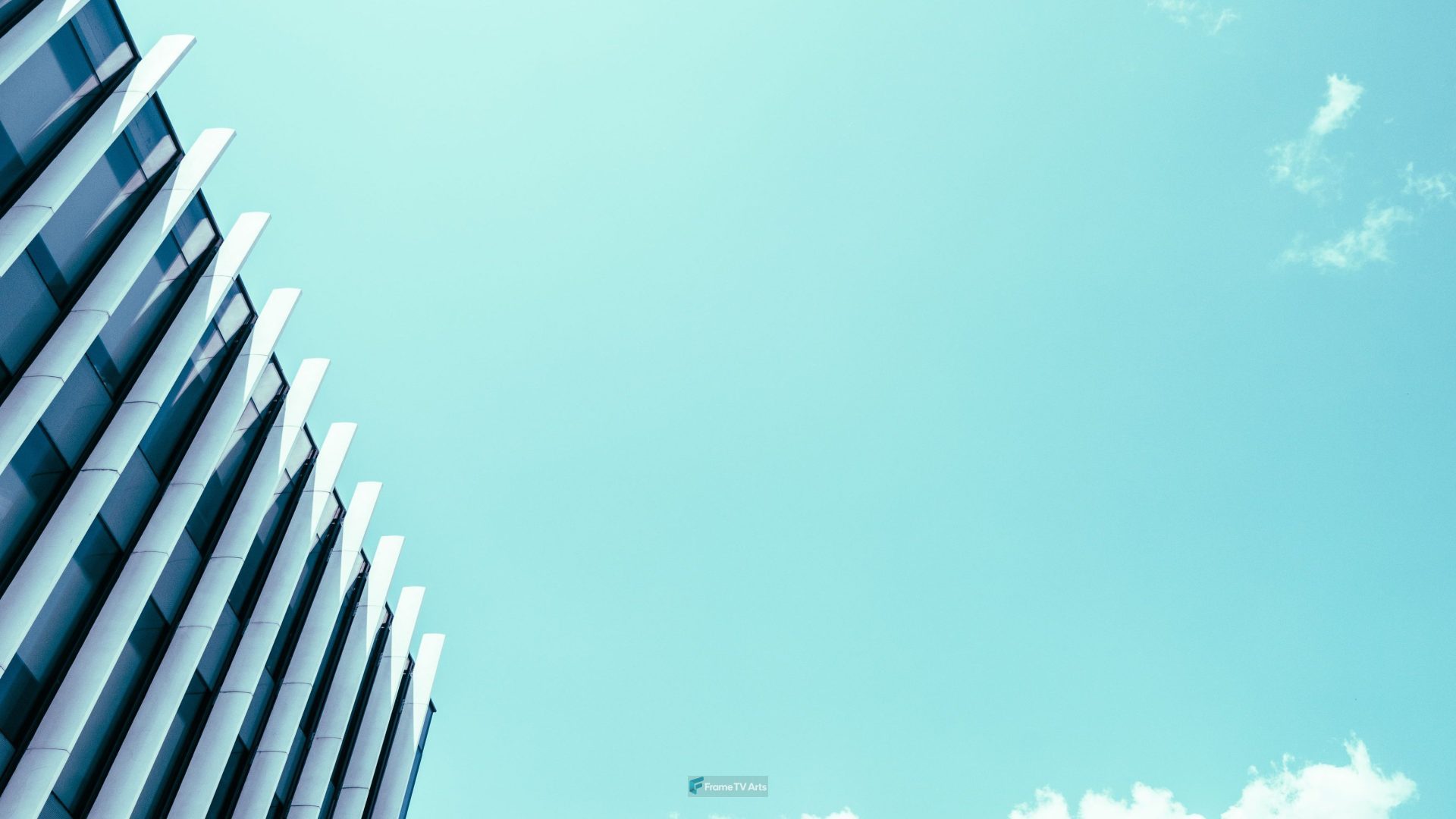 Sky and Building — Samsung Frame TV art