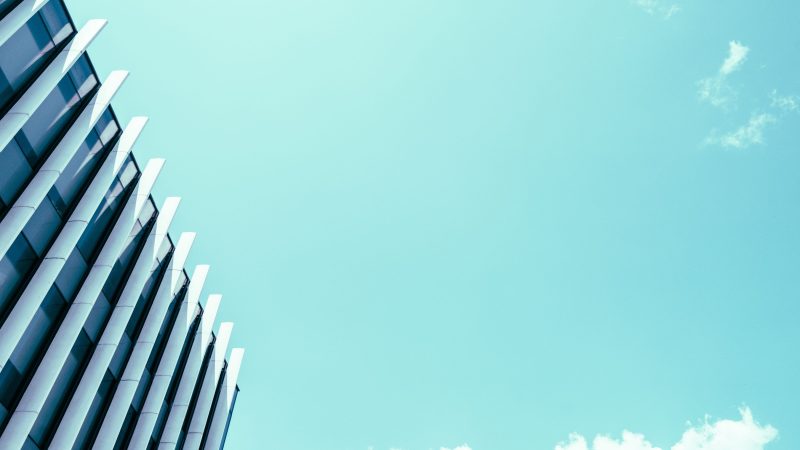 Sky and Building — Samsung Frame TV art
