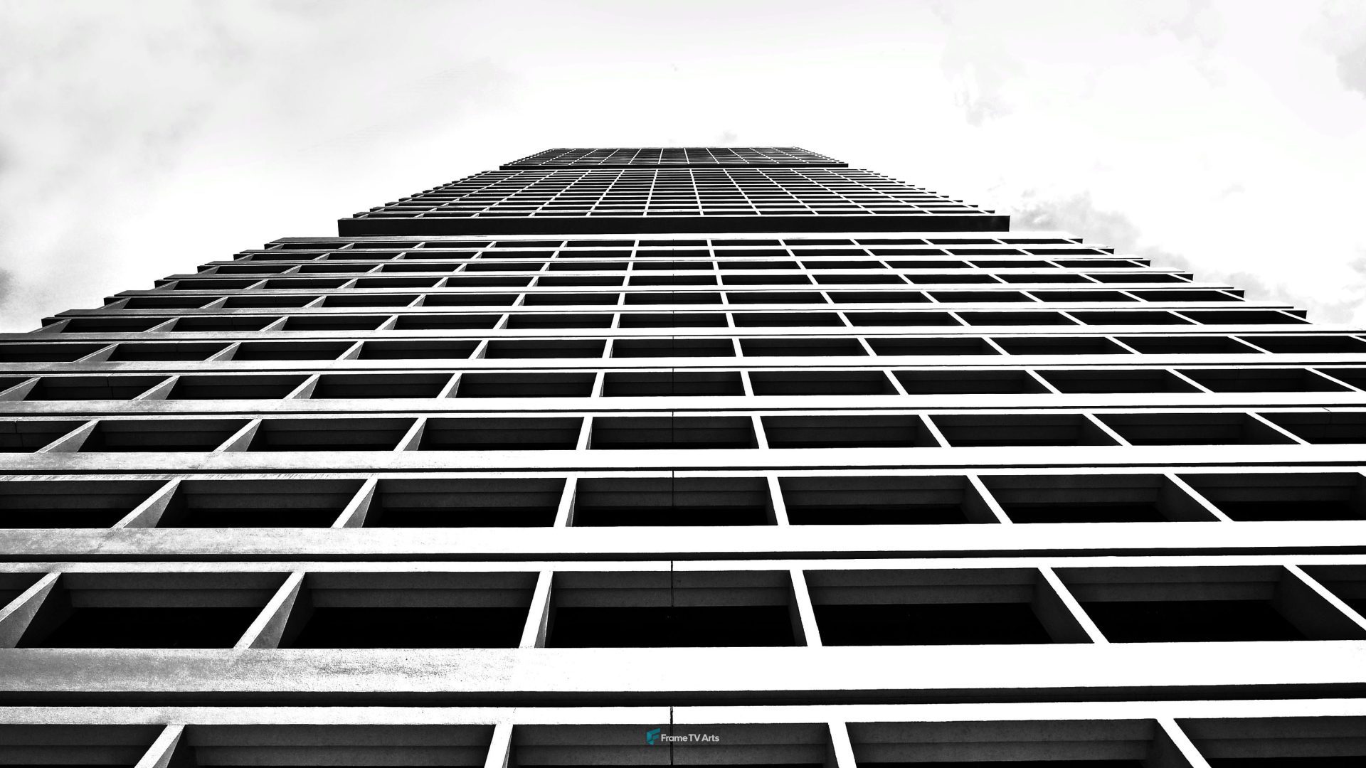 High-rise building and Sky — Samsung Frame TV art