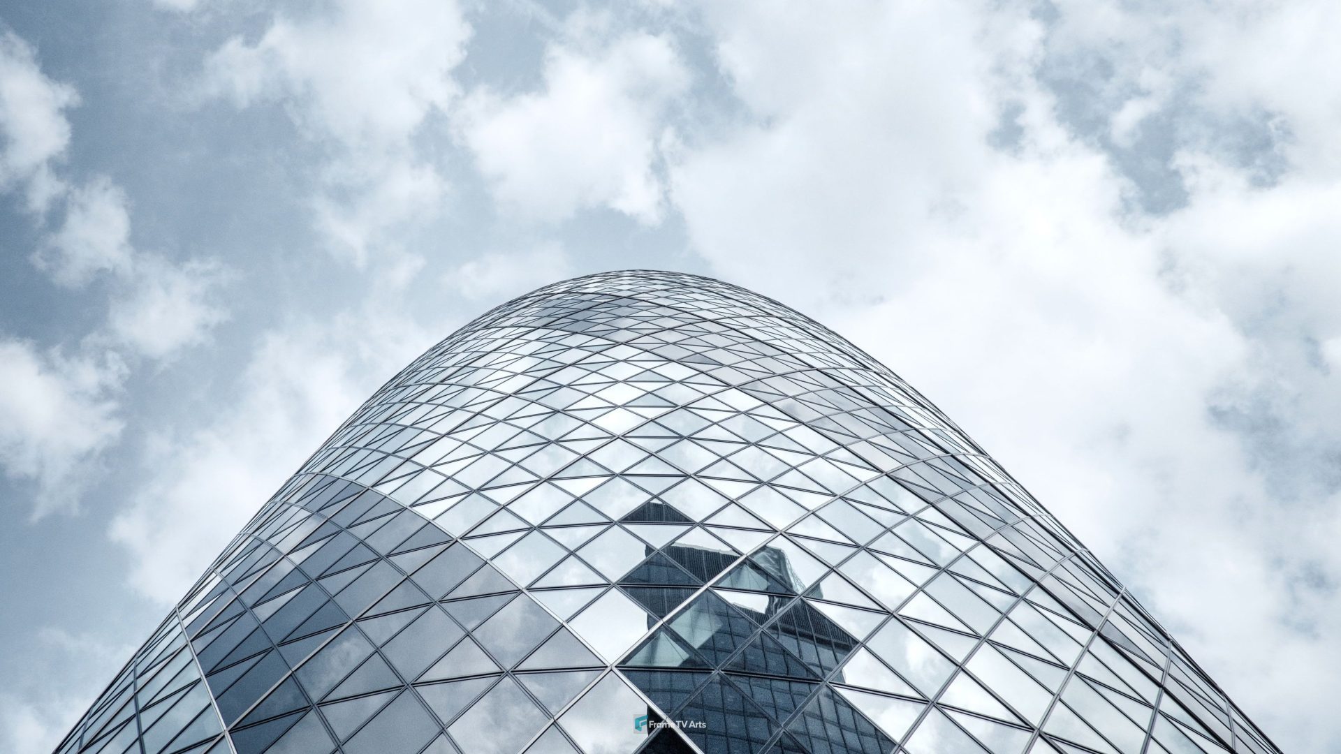 Skyscraper with Glass facade — Samsung Frame TV art