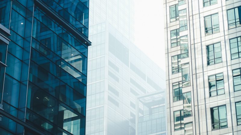 Glass Windows of Building — Samsung Frame TV art