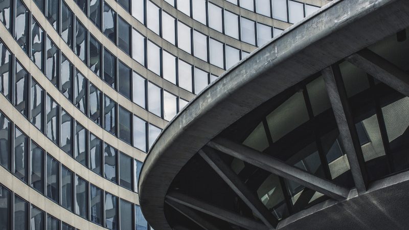 Round Building — Samsung Frame TV art
