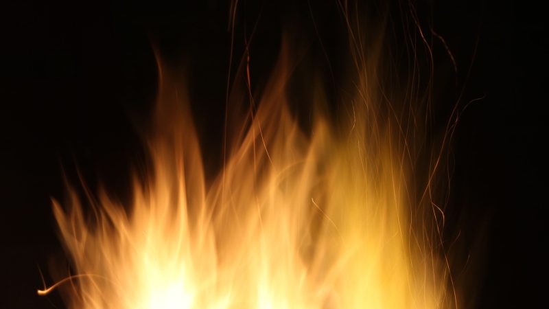 Fire Flame — Samsung Frame TV art